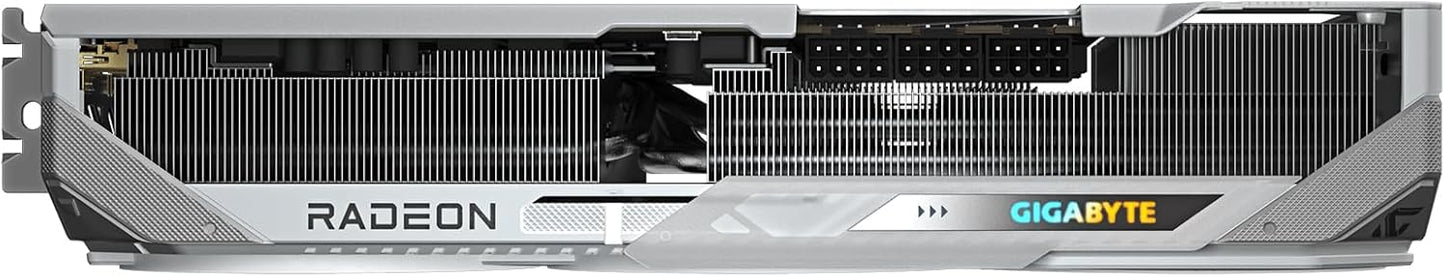 Gigabyte Radeon RX 9070 XT GAMING OC ICE 16G White Graphics Card - 16GB GDDR6 PCI-E 5.0 (GV-R907XGAMINGOCICE-16GD)