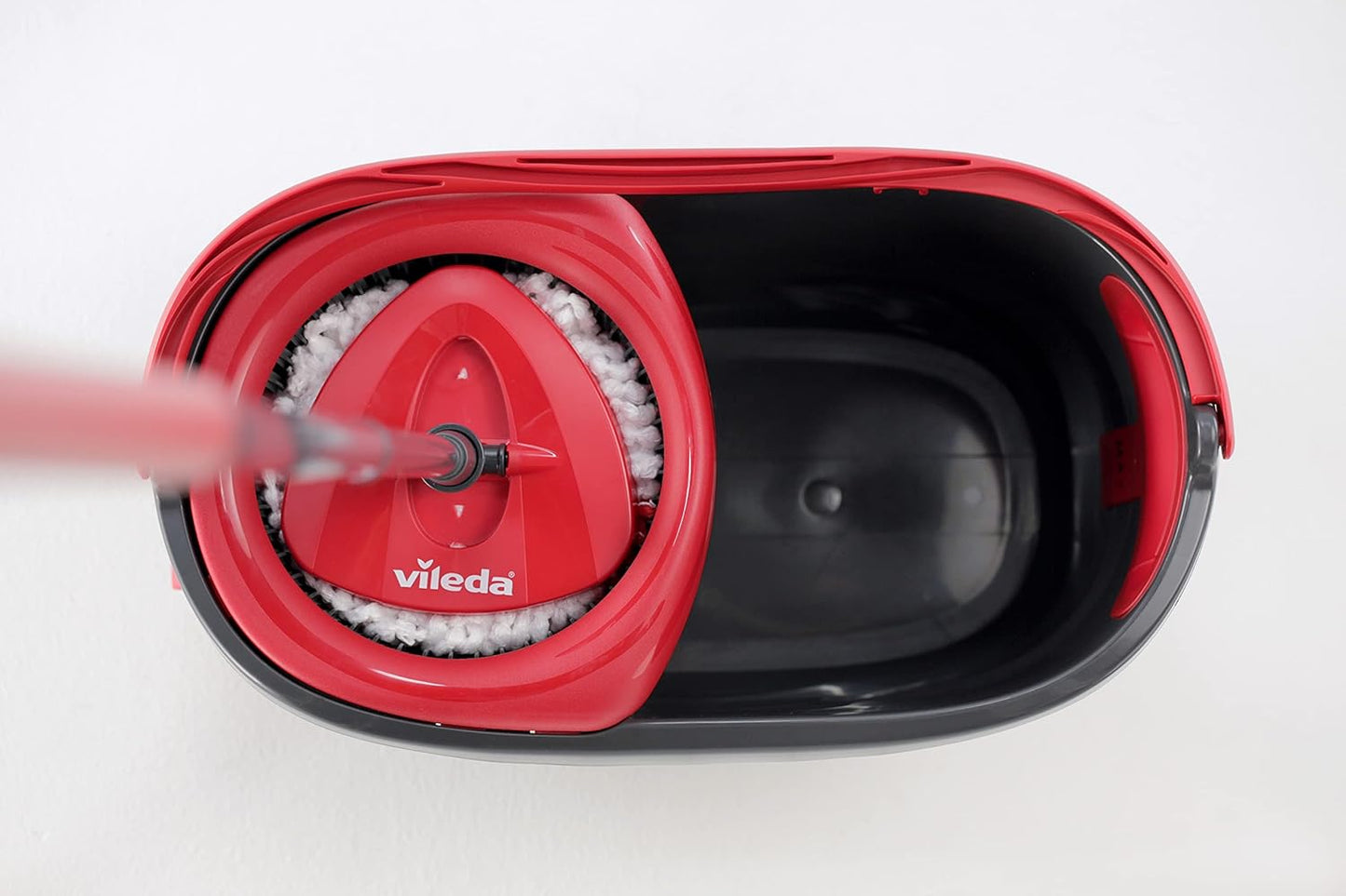 Vileda Turbo 3-in-1 Spin Mop & Bucket Set – Microfibre Floor Mop with Telescopic Handle