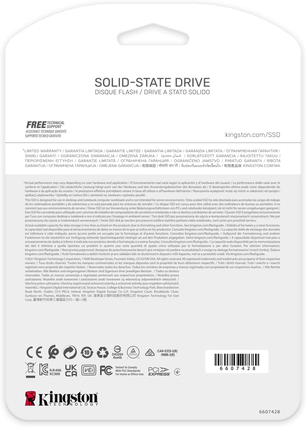 Kingston KC3000 2TB PCIe 4.0 NVMe M.2 2280 Internal Solid State Drive with Heatsink - SSD (SKC3000D/2048G)