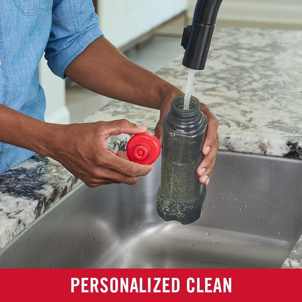 Rubbermaid Microfiber Reveal Spray Mop Floor Cleaning Kit – Refillable Spray Mop with 3 Reusable Pads