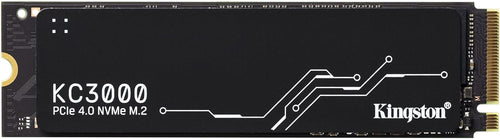Kingston KC3000 2TB PCIe 4.0 NVMe M.2 2280 Internal Solid State Drive with Heatsink - SSD (SKC3000D/2048G)