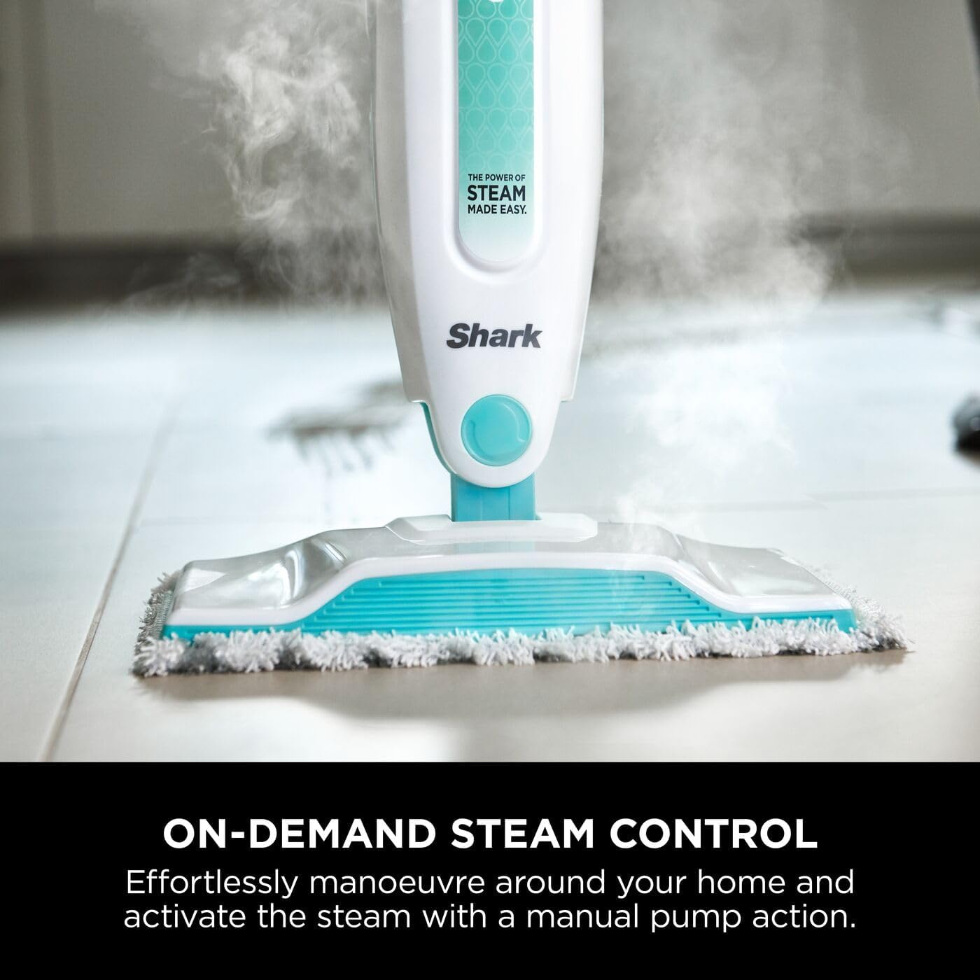 Shark Steam Mop S1000UK – Lightweight Steam Cleaner for Sealed Hard Floors