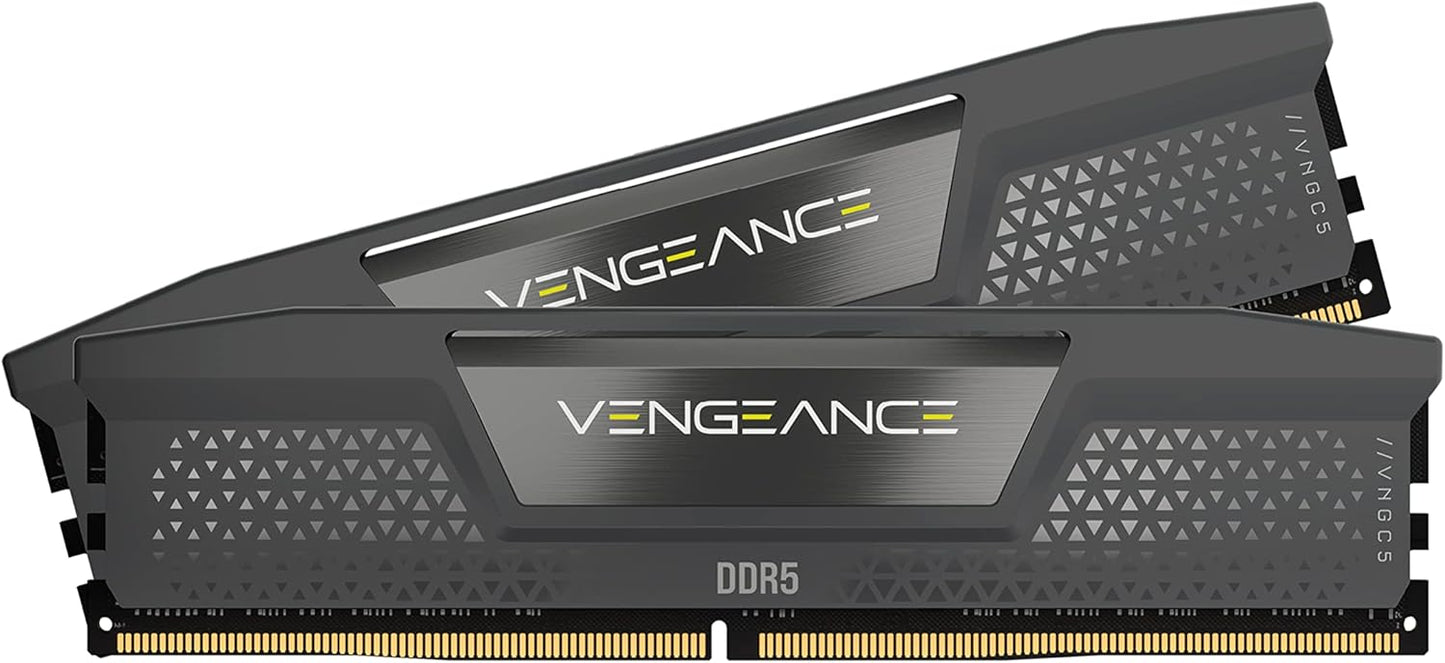 Corsair Vengeance 32GB (2x16GB) DDR5 6000MHz CL36 AMD Expo Desktop Memory - Grey (CMK32GX5M2E6000Z36)
