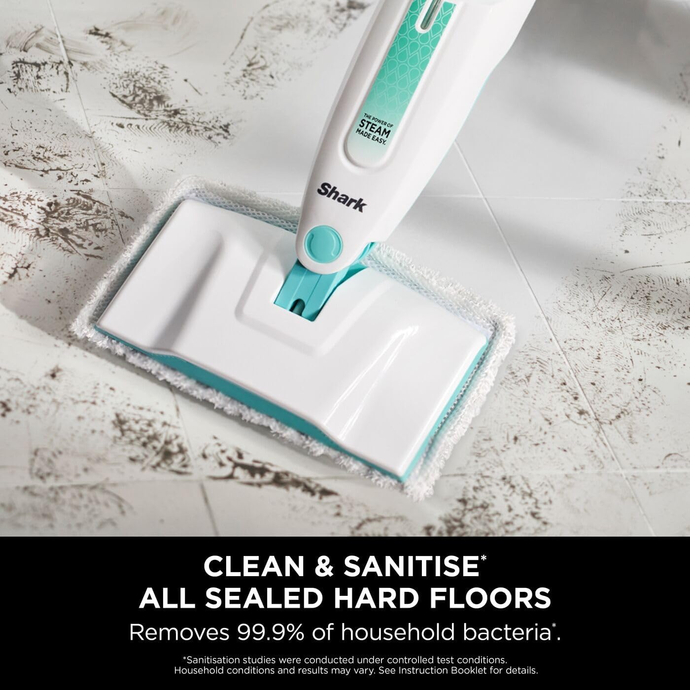 Shark Steam Mop S1000UK – Lightweight Steam Cleaner for Sealed Hard Floors