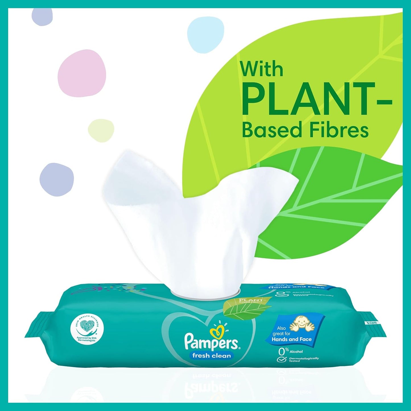 Pampers Baby Wipes Fresh Clean 15 Pack – 1200 Wet Wipes for Newborn & Baby Care