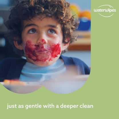 WaterWipes Sensitive+ Baby & Toddler Wipes 12 Pack – 99.9% Water, Textured Gentle Clean