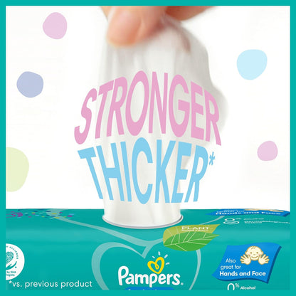 Pampers Baby Wipes Fresh Clean 15 Pack – 1200 Wet Wipes for Newborn & Baby Care