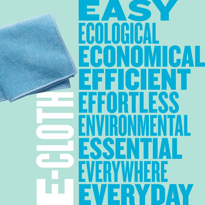 E-Cloth General Purpose Microfibre Cleaning Cloths 10 Pack – Washable & Reusable Household Cloths