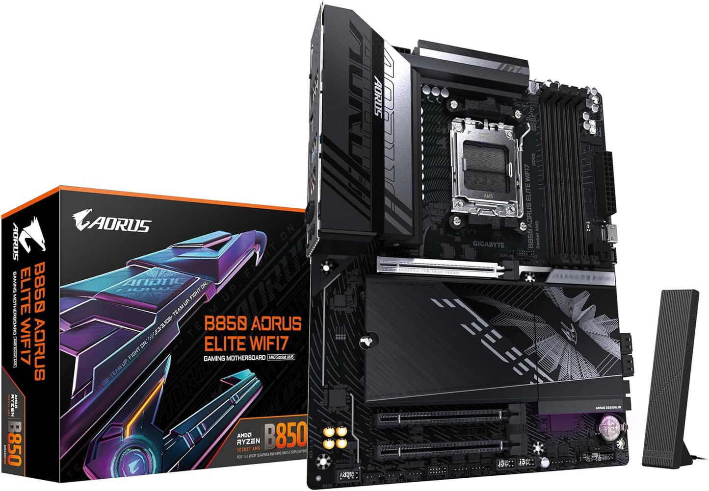 Gigabyte B850 AORUS ELITE WIFI7 AMD Ryzen AM5 ATX Motherboard (B850 AORUS ELITE WIFI7)